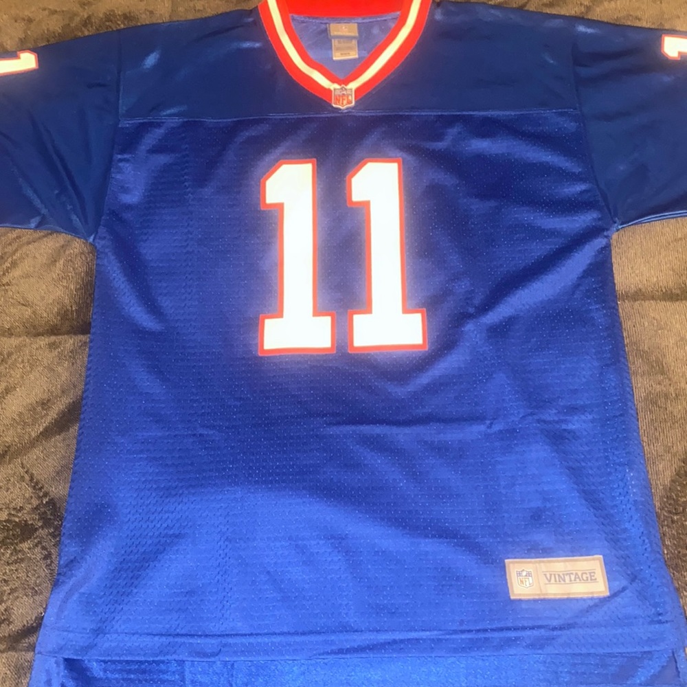 BRAND NEW AUTHENTIC NFL VINTAGE PHIL SIMMS NEW YORK GIANTS JERSEY. MEDIUM